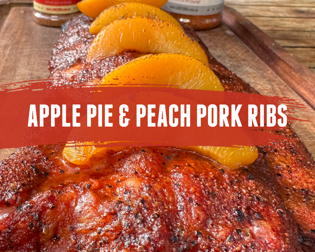 Apple Pie & Peach Pork Ribs