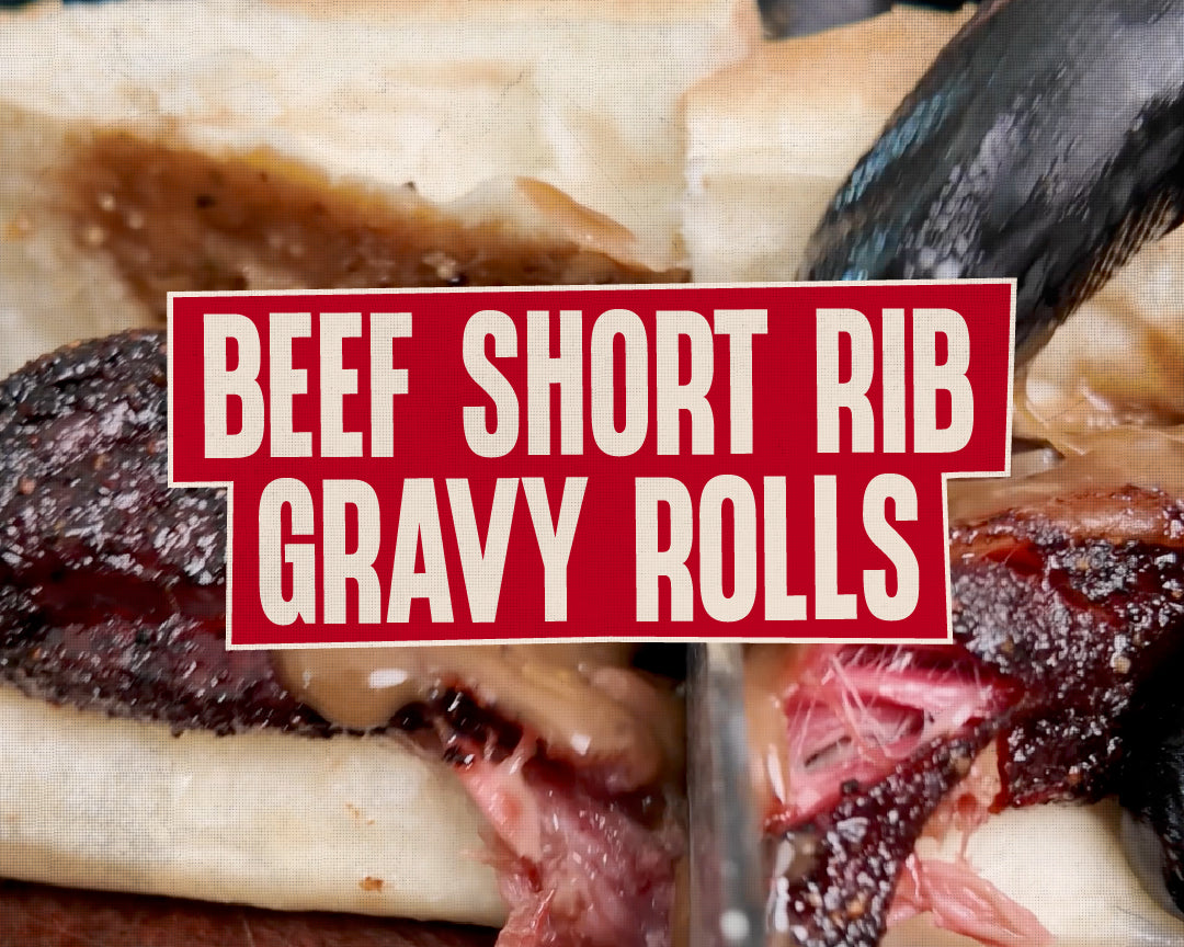 Beef Short Rib Gravy Roll