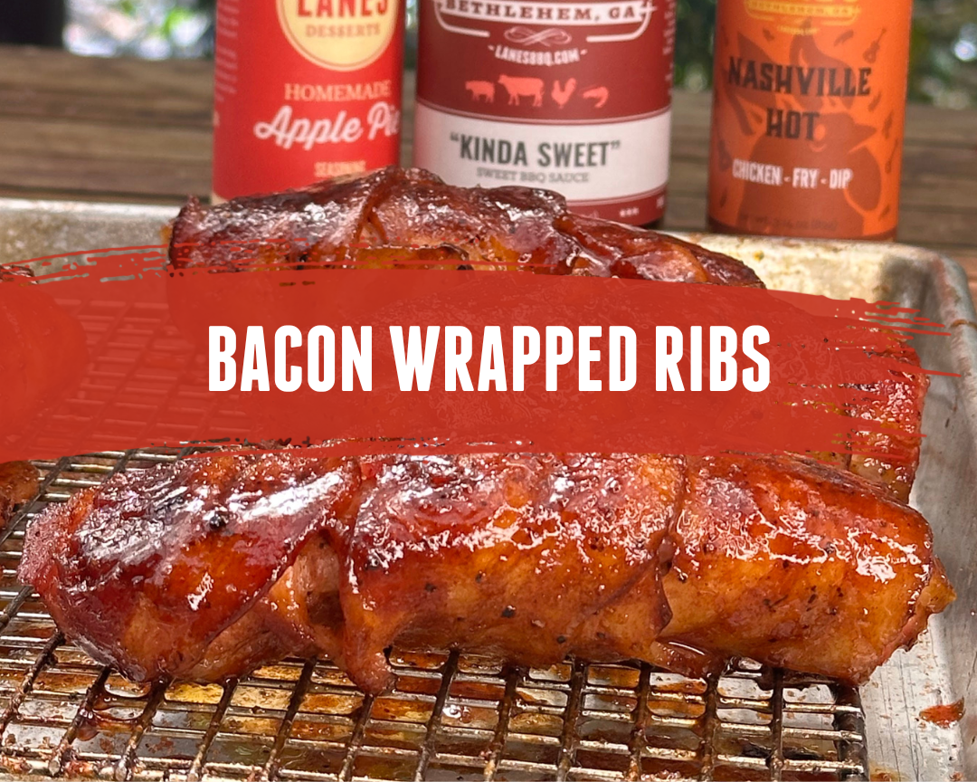 Bacon Wrapped Ribs