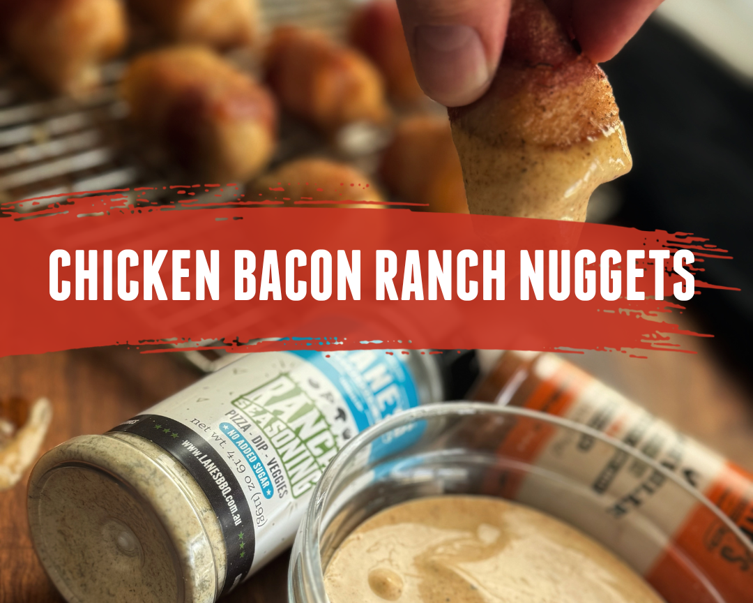 Chicken Bacon Ranch Nuggets w/Creamy Nashville Sauce