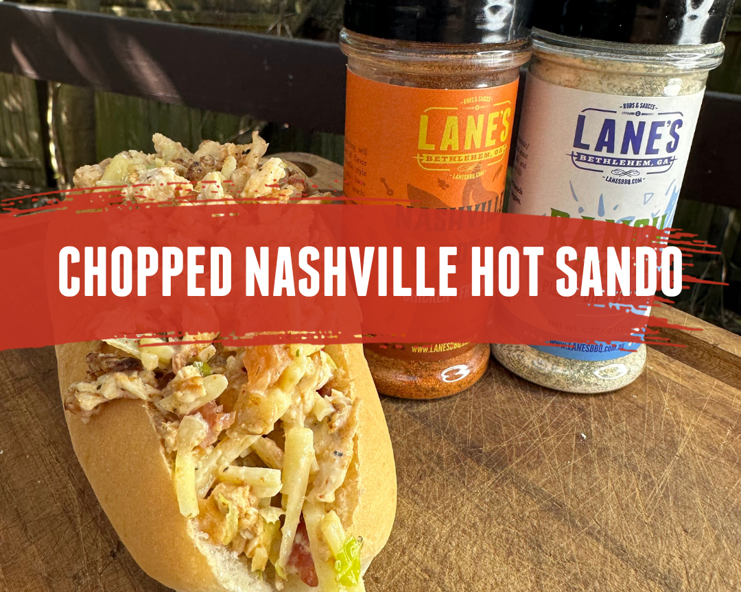 Chopped Nashville Hot Sando