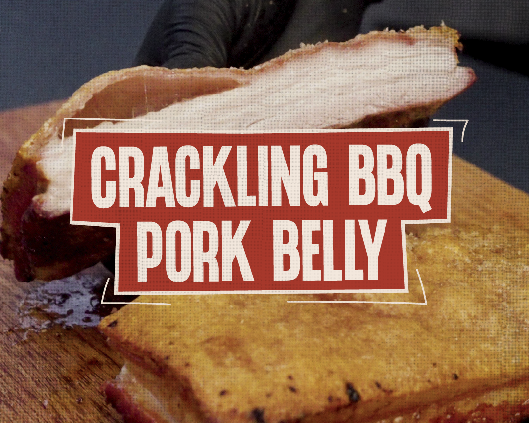 Crackling BBQ Pork Belly
