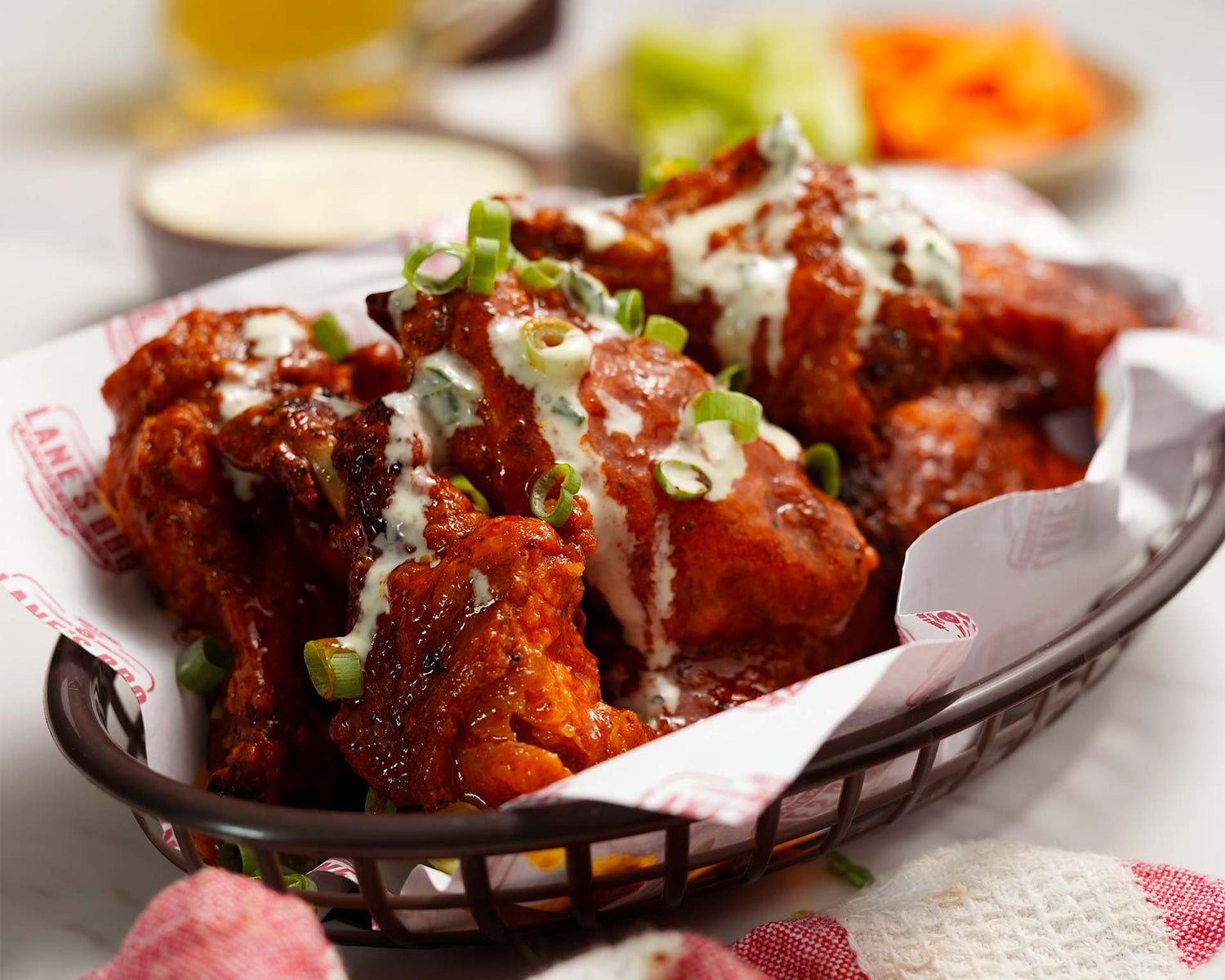 Crispy Buffalo Chicken Wings