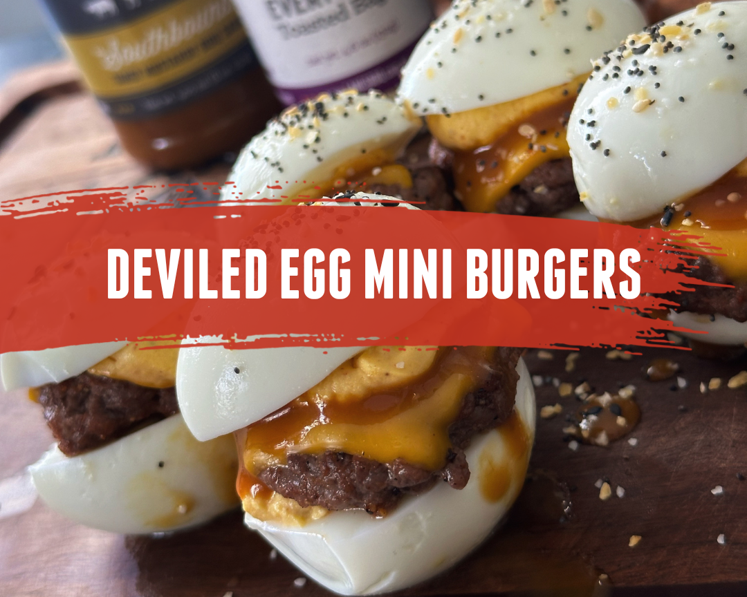 Deviled Egg Mini Burgers