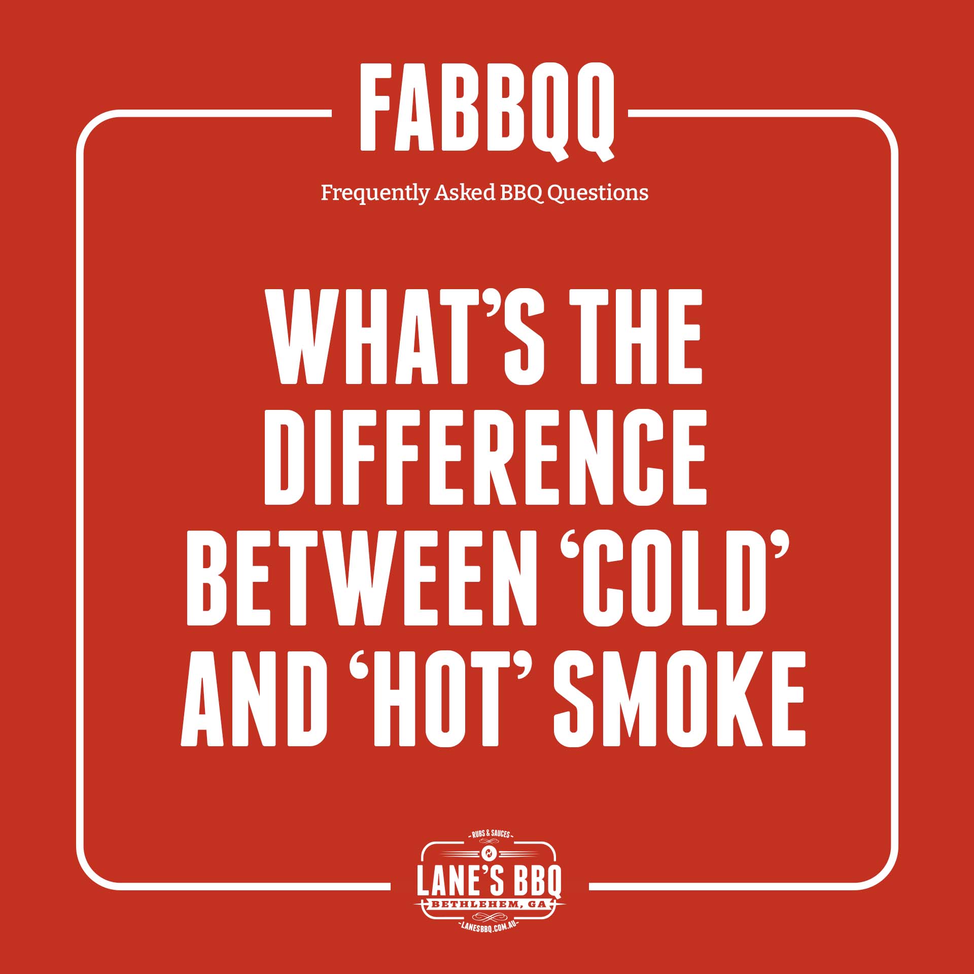 What's The Difference Between Between 'Cold' and 'Hot' Smoke?