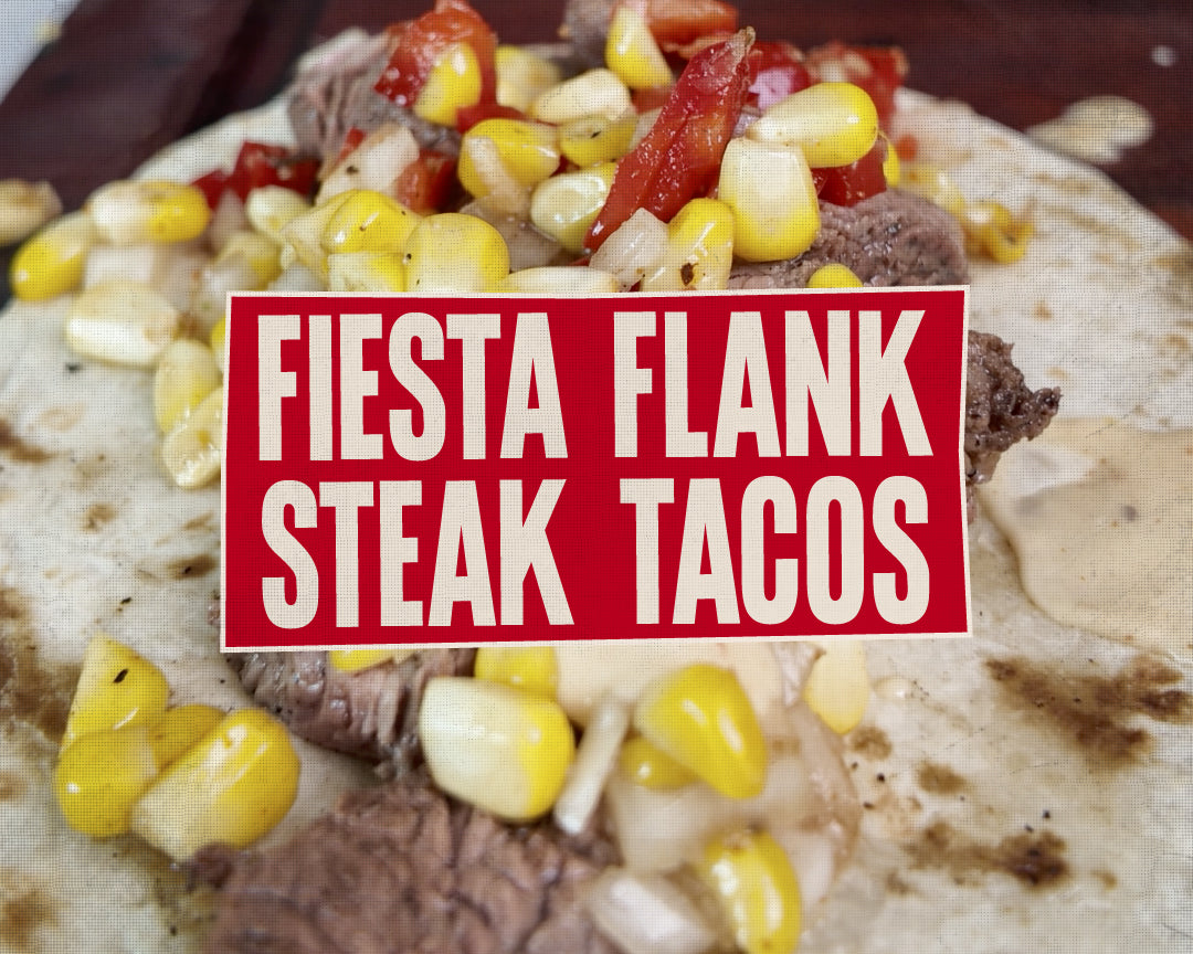 Fiesta Flank Steak Tacos