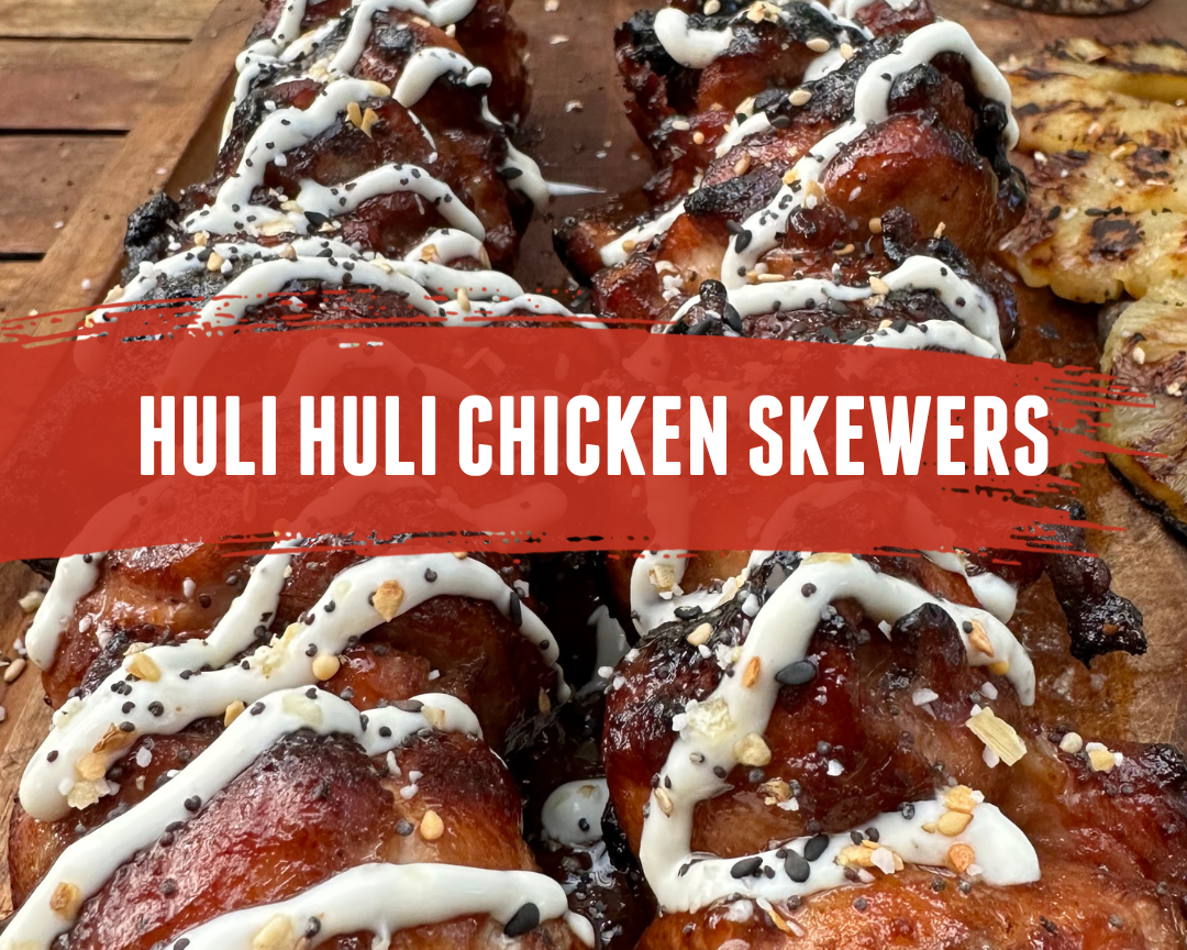 Huli Huli Chicken Skewers