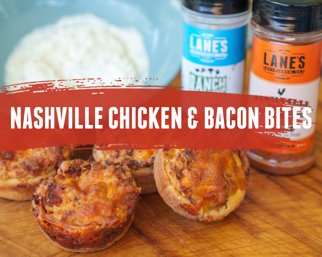 Nashville Chicken & Bacon Biscuit Bites