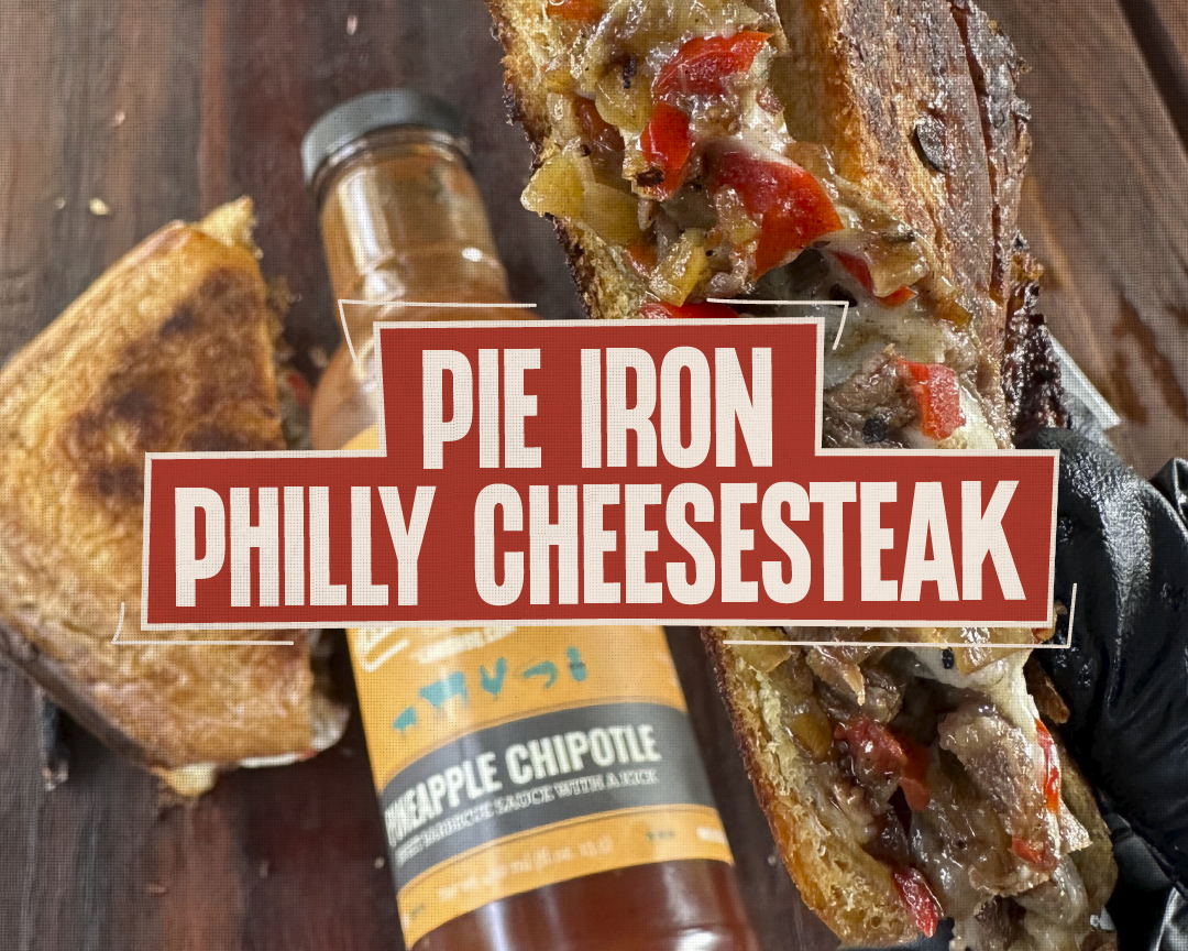 Pie Iron Philly Cheese Steak