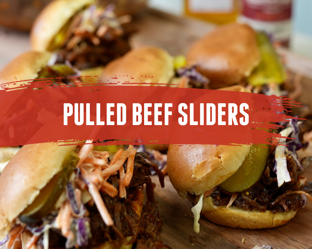 Slow Cooked Pulled Beef Sliders