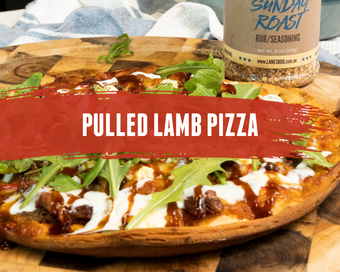 Pulled Lamb Pizza