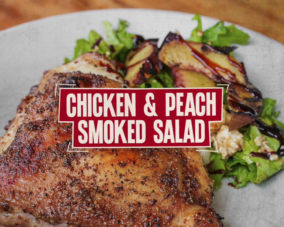 Chicken & Smoked Peach Salad