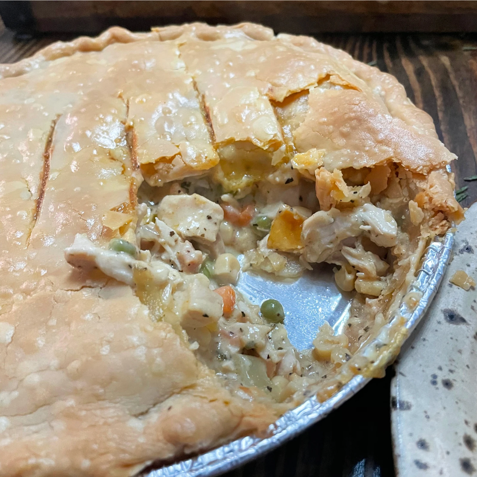 LANE’S CHICKEN POT PIE