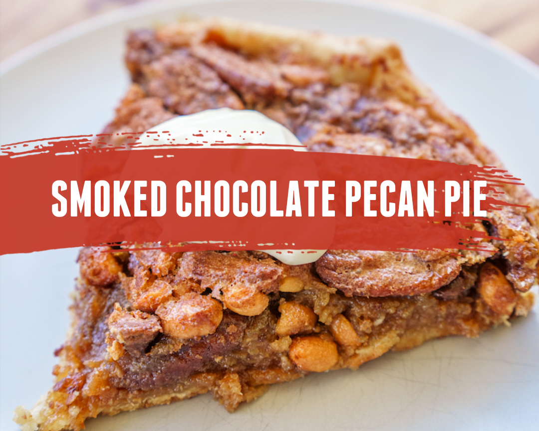 Smoked Chocolate Pecan Pie