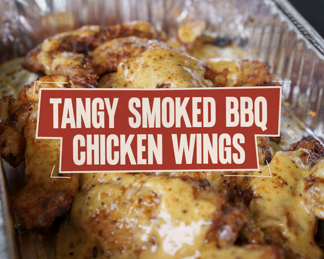 TANGY SMOKED BBQ CHICKEN WINGS