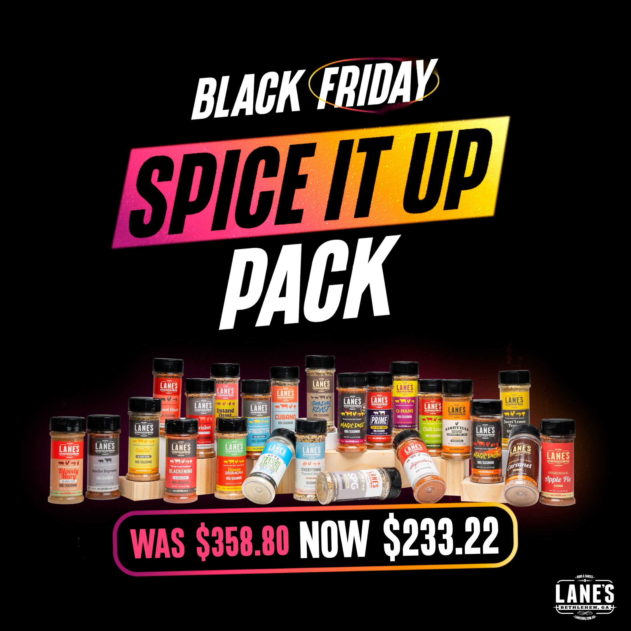 Black Friday Spice It Up Pack