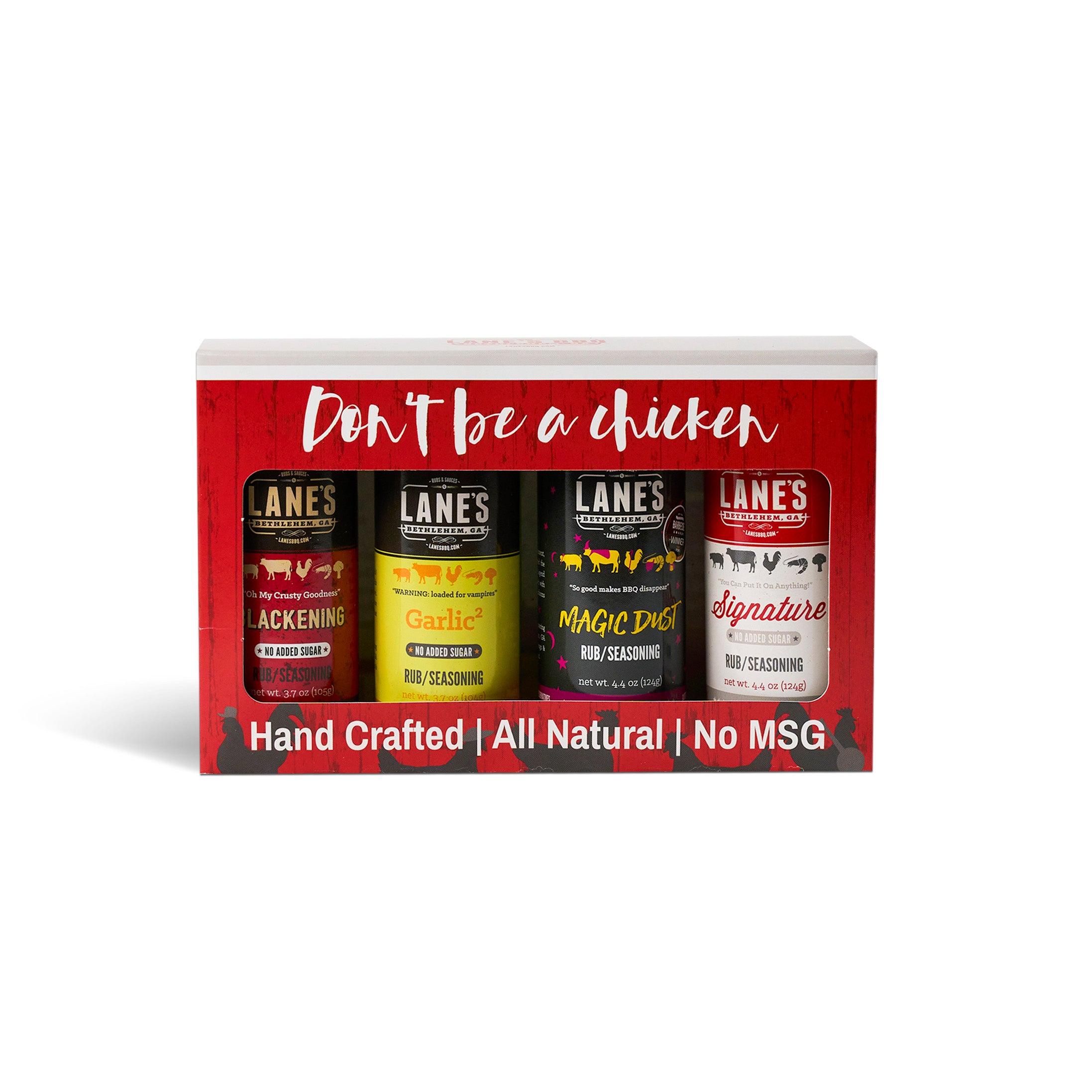 DON'T BE A CHICKEN - 4 RUB GIFT SET