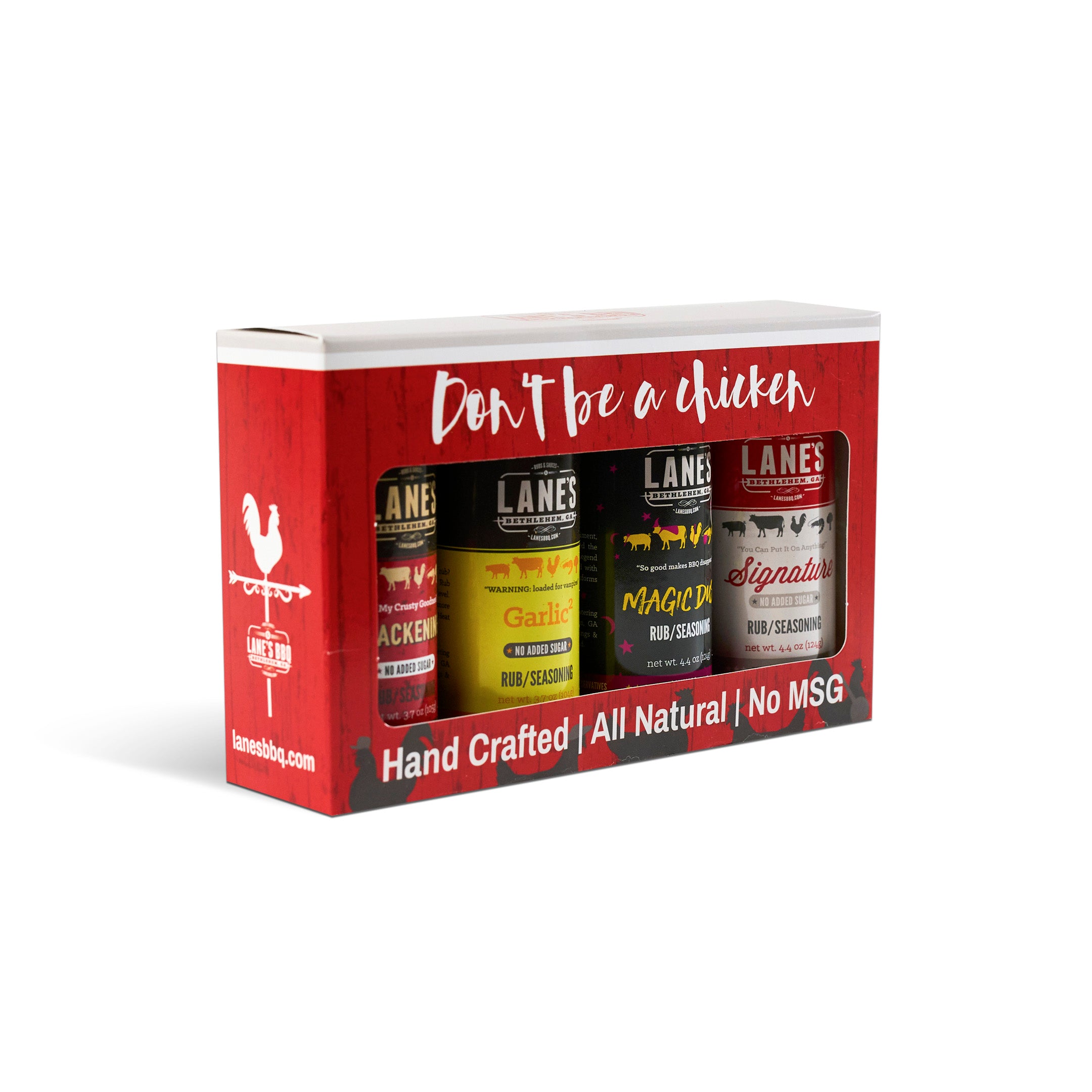 DON'T BE A CHICKEN - 4 RUB GIFT SET