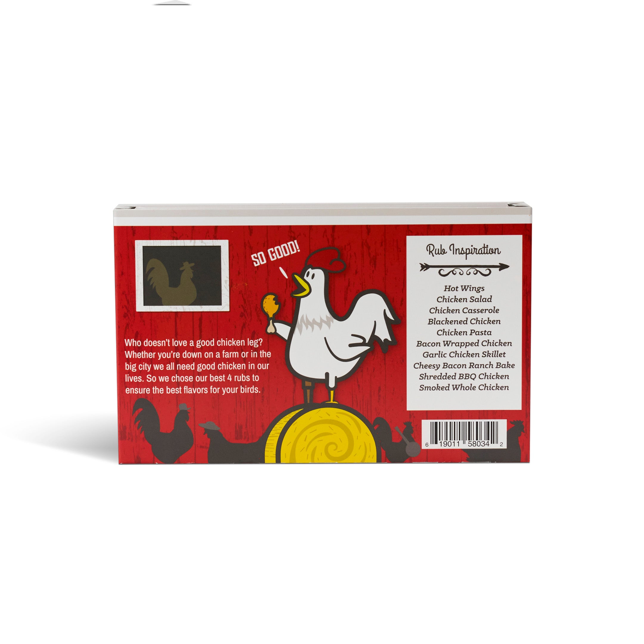 DON'T BE A CHICKEN - 4 RUB GIFT SET