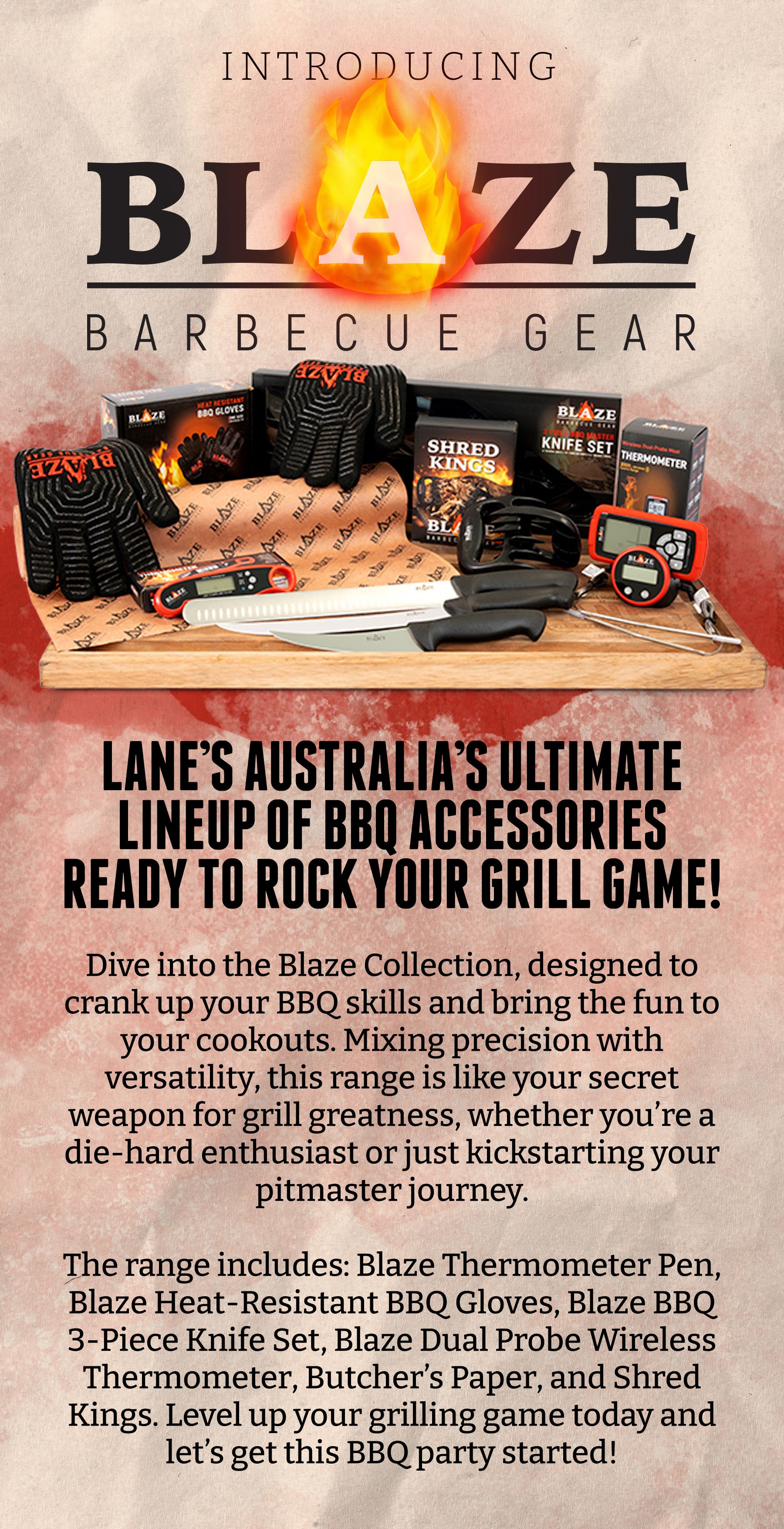 Blaze hotsell grill accessories