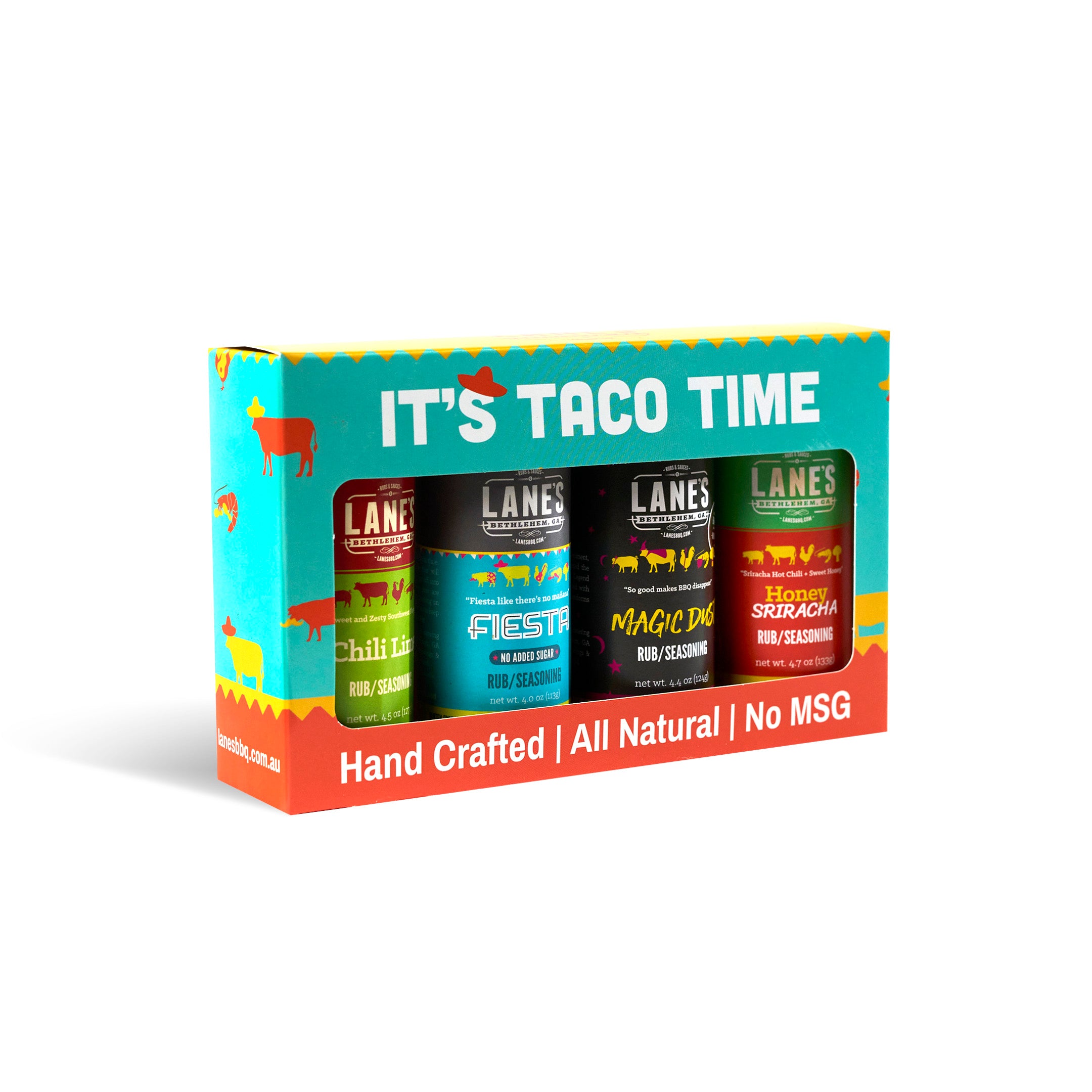 IT'S TACO TIME - 4 RUB GIFT SET