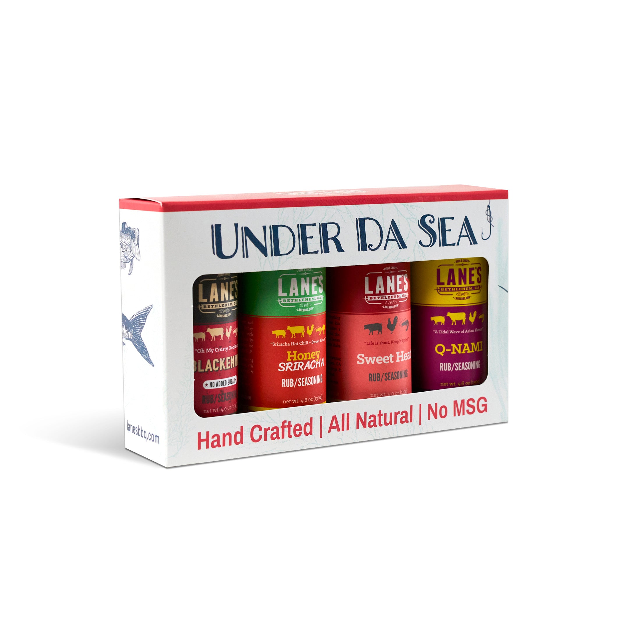 UNDER DA SEA - 4 RUB GIFT SET