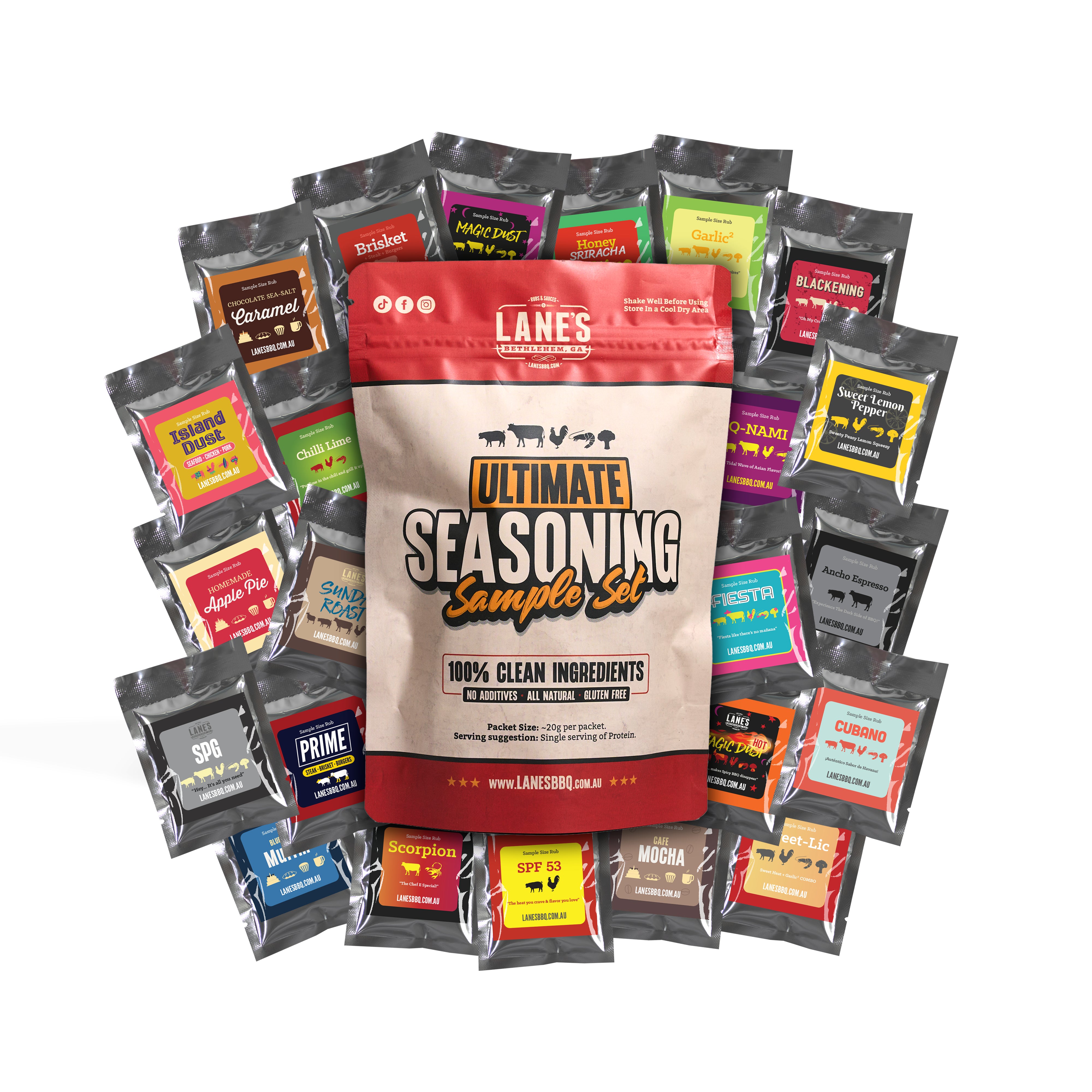 Ultimate Seasoning Sample Set - Try all 26