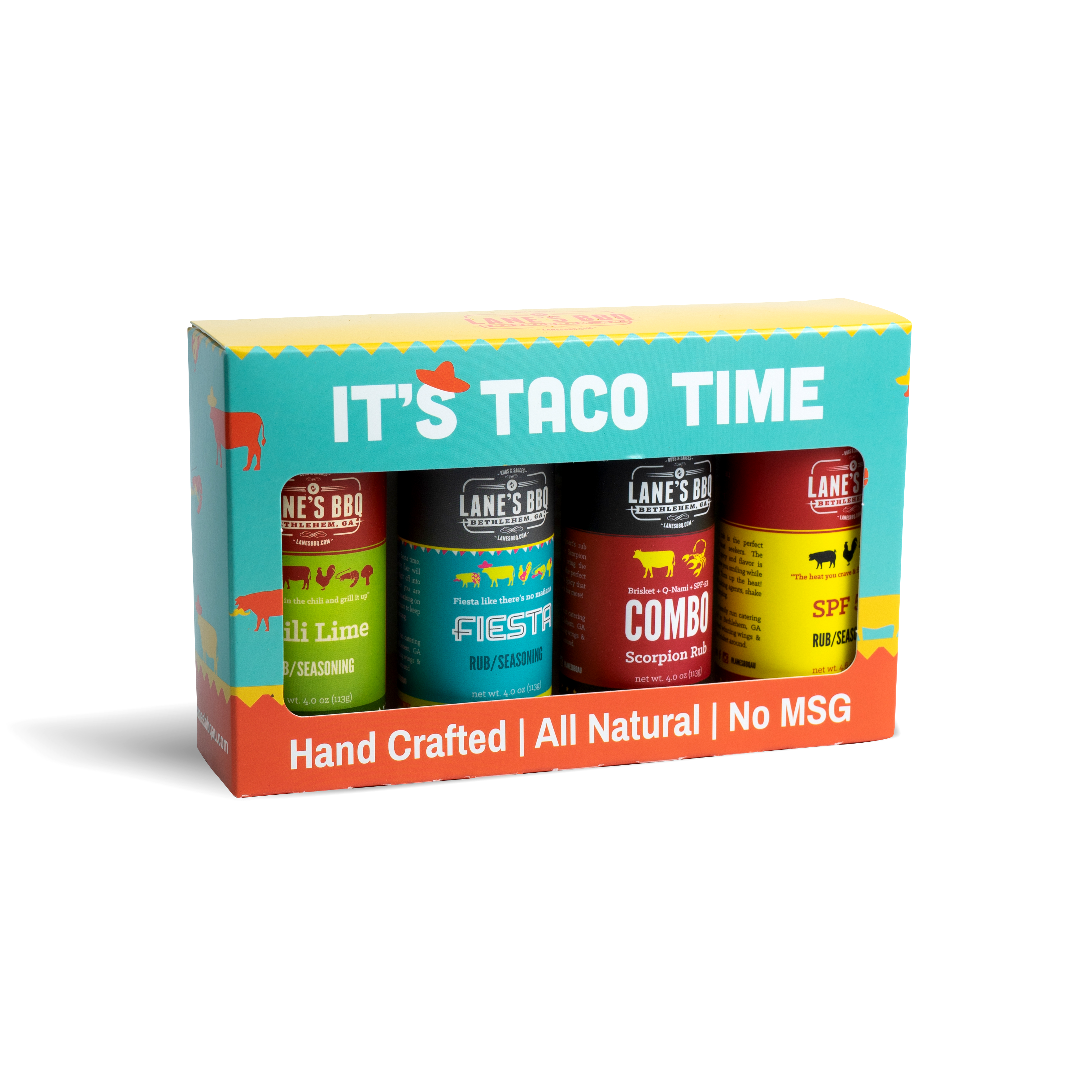 IT'S TACO TIME - 4 RUB GIFT SET